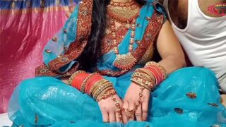 Indian homemade suhagraat video Hindi mein